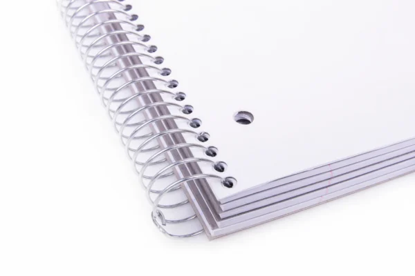 spiral bound notebook
