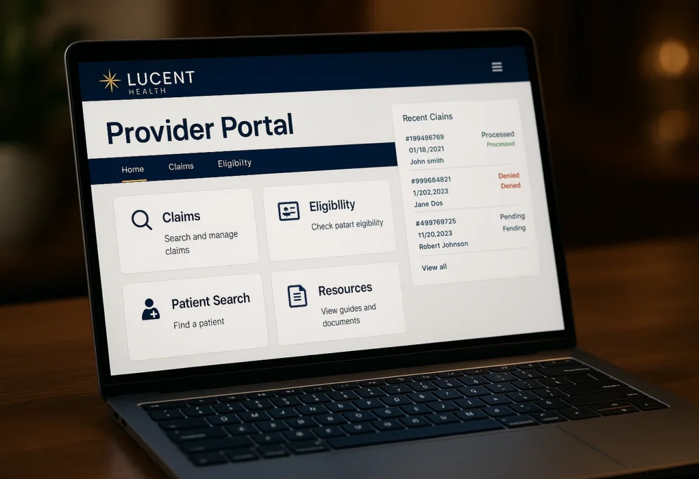 lucent health provider portal​