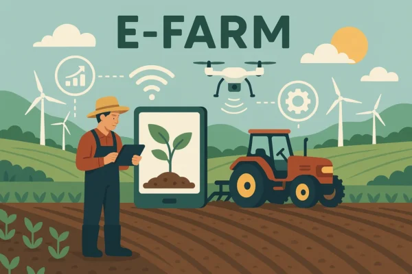 “E-Farm Revolution: Empowering Agriculture with Smart Digital Farming Solutions” 2025 e-farm