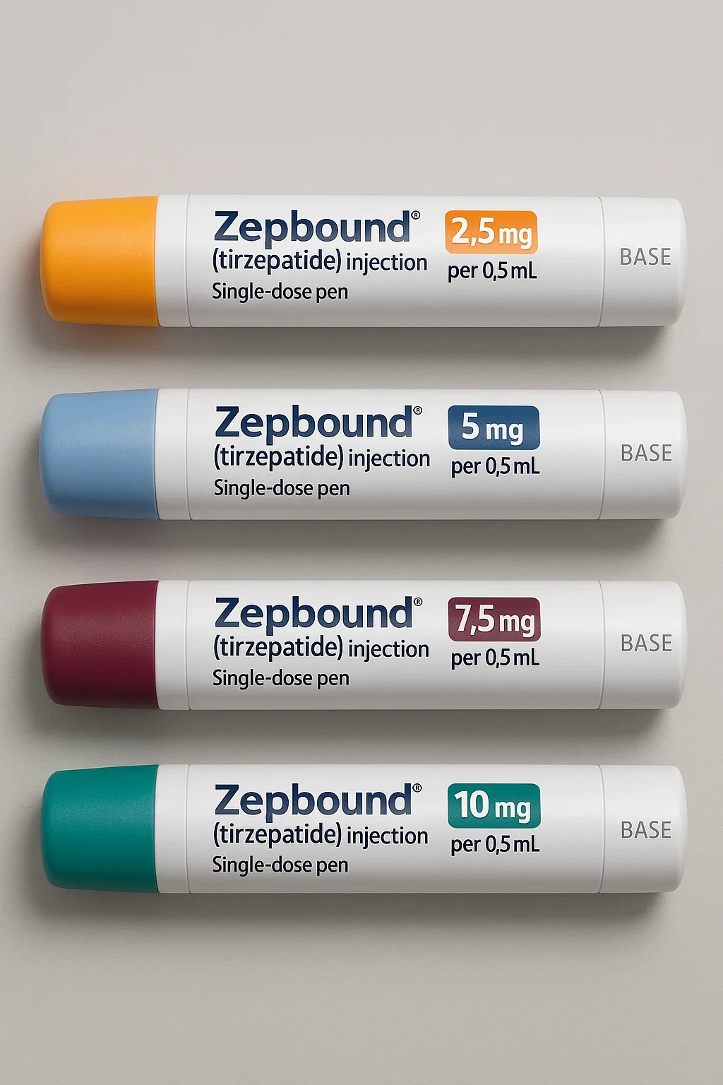 zepbound doses