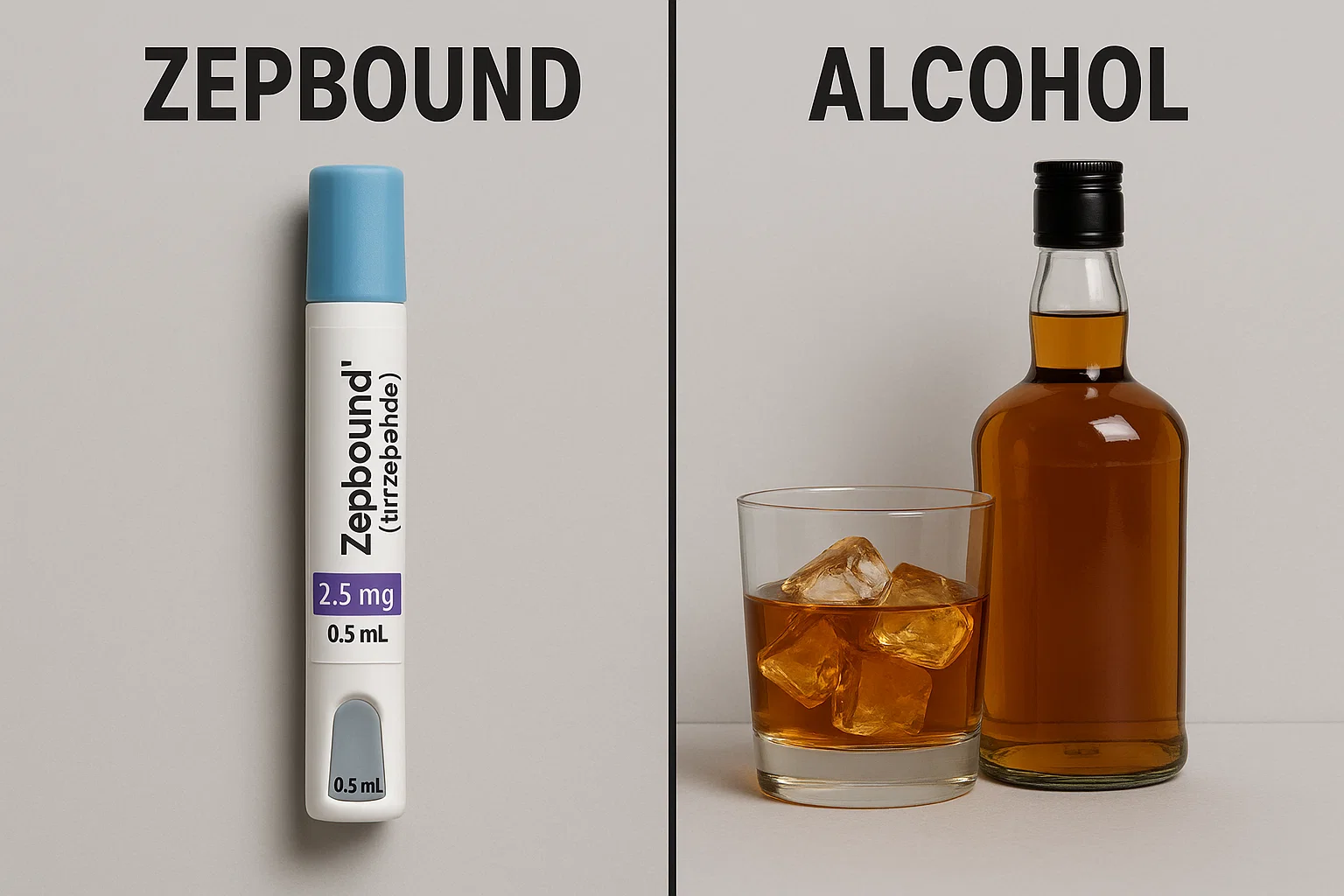 zepbound and alcohol​
