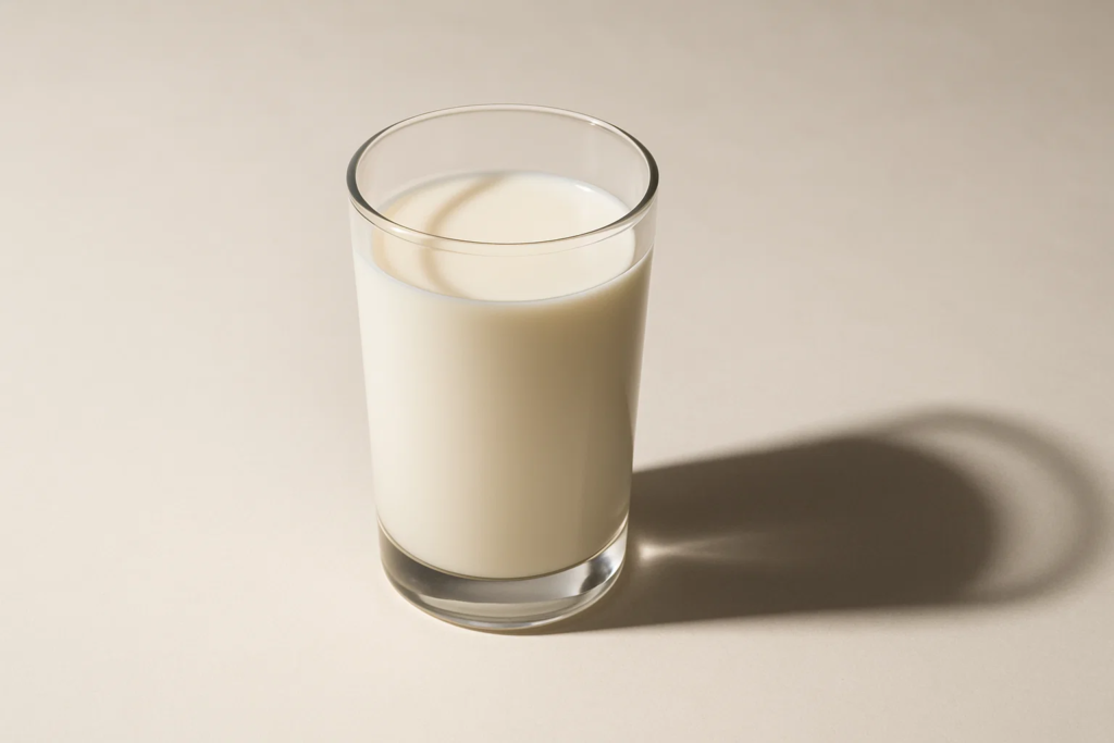 glass of milk