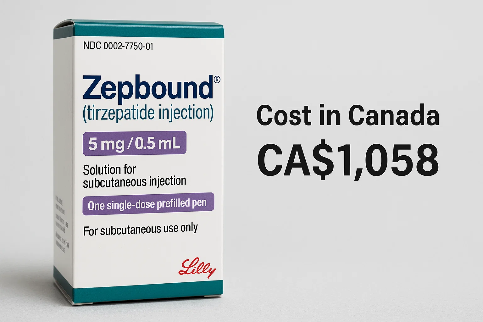 zepbound cost in canada​