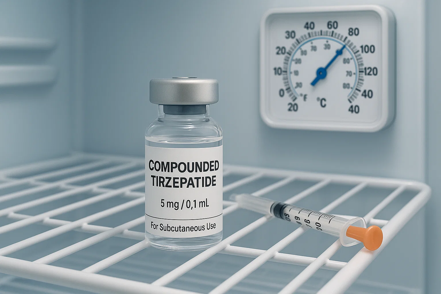 how long does compounded tirzepatide last