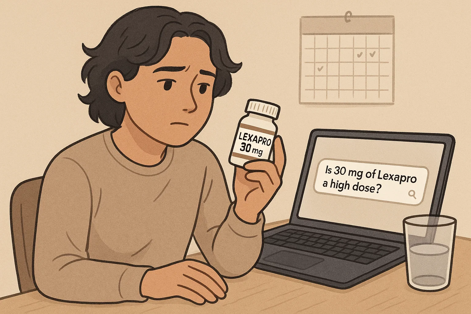 30 mg of lexapro is this a high dose