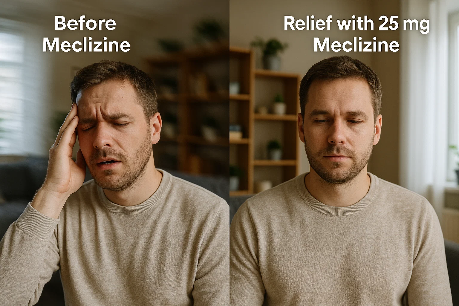 how often can i take meclizine 25 mg for vertigo