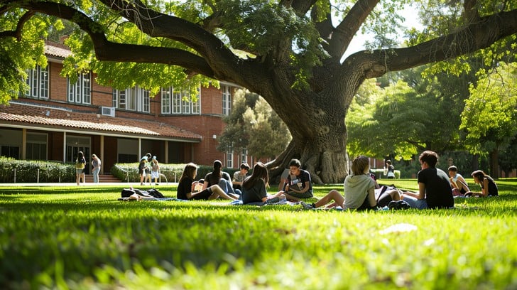 campus relaxation