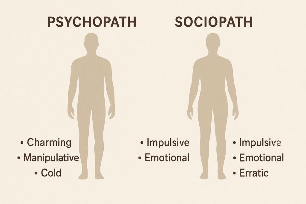 psychopath vs sociopath