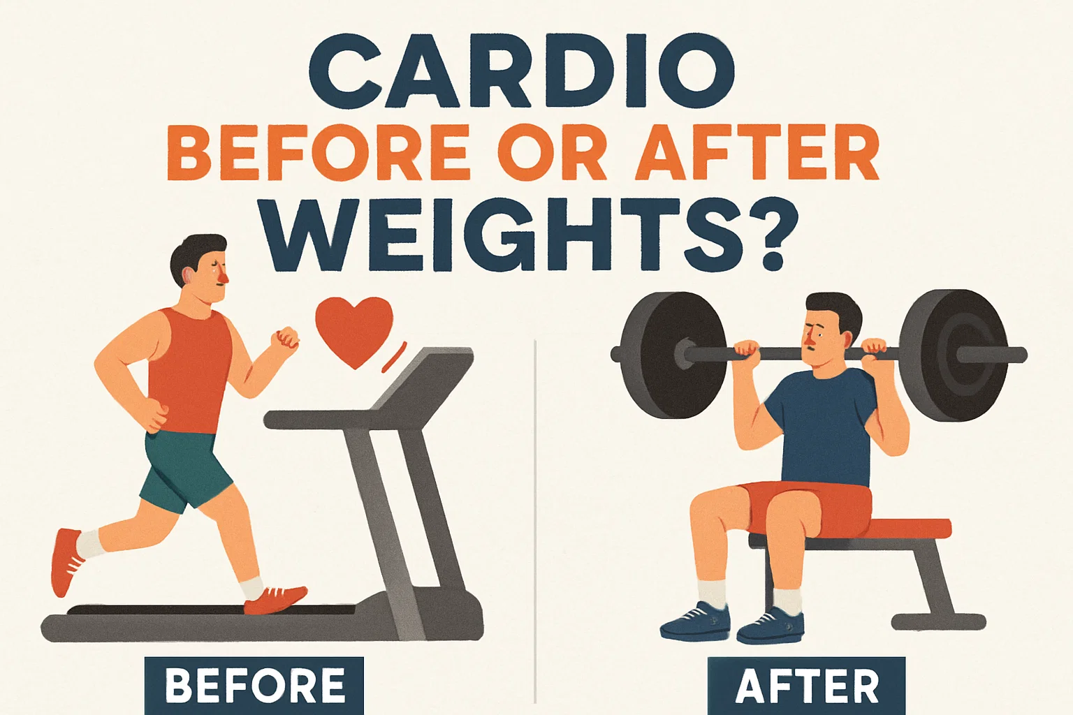 cardio before or after weights